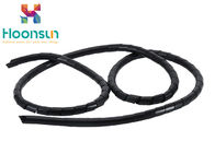 Manga protectora modificada para requisitos particulares del organizador del cable de los accesorios de la glándula de cable del negro del PE