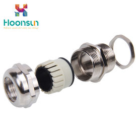 Tipo más largo de cobre amarillo de electrochapado del hilo de la glándula de cable con extensible y impermeable