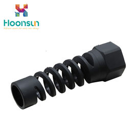 Tipo de nylon extensible del espiral del alivio de tensión de la glándula de cable con la UL ignífuga