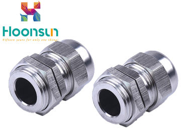 Glándulas de cable modificadas para requisitos particulares del acero inoxidable de la prueba de fuego PG21 para el alambre del cable de 13 - de 18m m