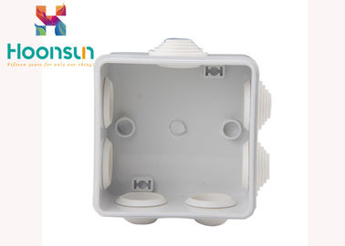 Accesorios impermeables de la glándula de cable de la caja de conexiones del blanco con el tapón IP65 del PVC