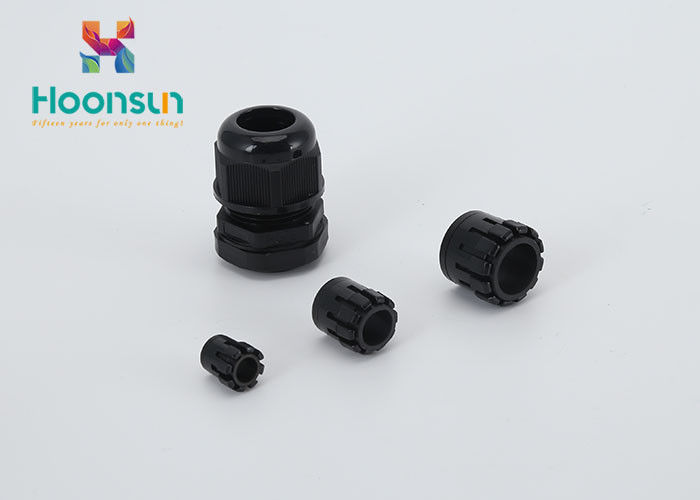 Prenda impermeable partida de la glándula de cable del PVC MG12 IP68/sello de goma de la glándula de cable con la nuez de lacre