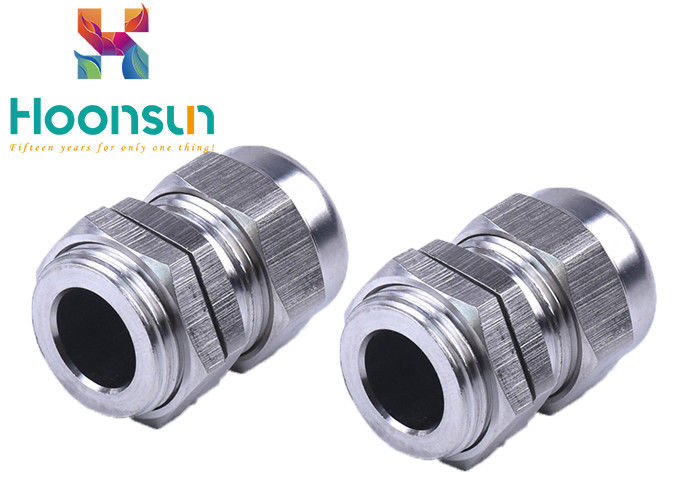 Glándulas de cable modificadas para requisitos particulares del acero inoxidable de la prueba de fuego PG21 para el alambre del cable de 13 - de 18m m