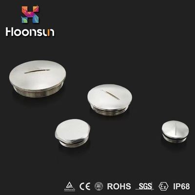 Casquillos hexagonales del enchufe del tornillo de los accesorios de cobre amarillo niquelados IP54